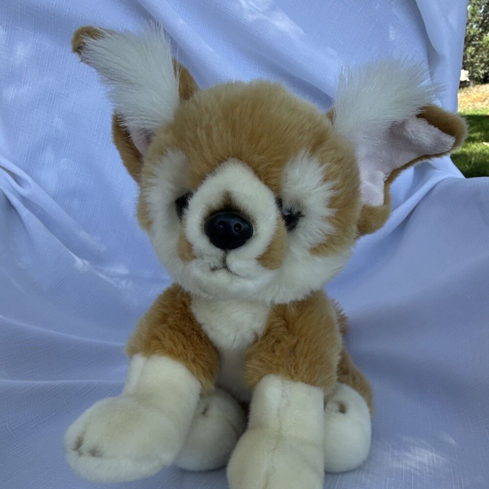 Adventure Planet Fox Plush Brown/White 13 in Washable C-048995